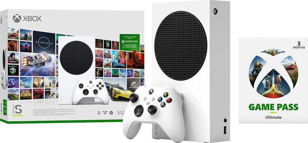 Microsoft | Xbox Series S 512GB Starter Bundle w/ 3 Months Game Pass