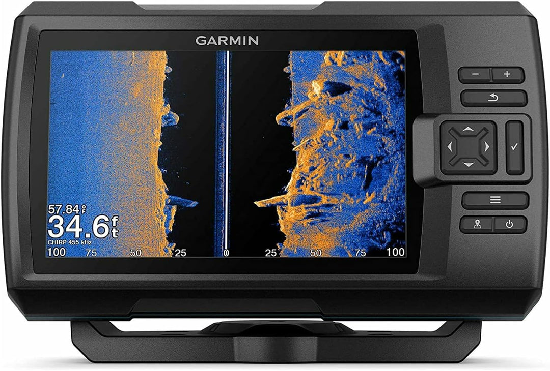 Garmin | Striker Vivid 7sv 7" Display Fishfinder with GT52HW-TM Transducer, GPS and Wi-Fi Connectivity