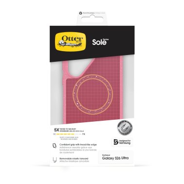 OtterBox | Sole  w/Magnets Case Samsung Galaxy S26 Ultra - Xtra Hot Pink | 77-000051