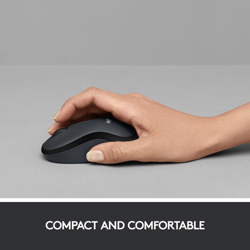 Logitech | M220 Silent 1000 DPI Wireless Optical Mouse Graphite 910-006127