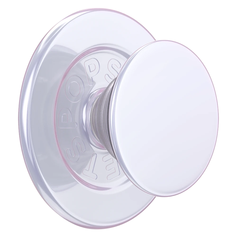 Popsockets | PopGrip for MagSafe Round with Adapter - Iridescent White | 809055