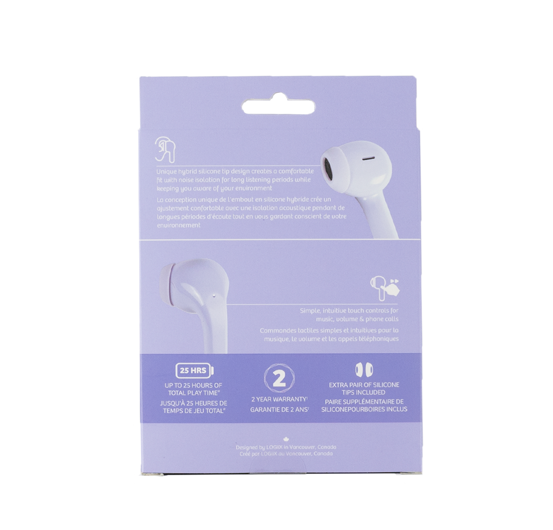 LOGiiX | Vibrance Melody TWS Earphones - Blush | LGX-13565