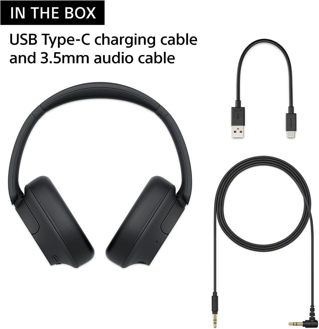 Sony | Over-Ear Noise Cancelling Bluetooth Headphones - Black | WHCH720N/B