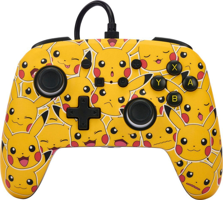 PowerA | Enhanced Wired Controller for Nintendo Switch - Pikachu Moods | NSGP0083-01