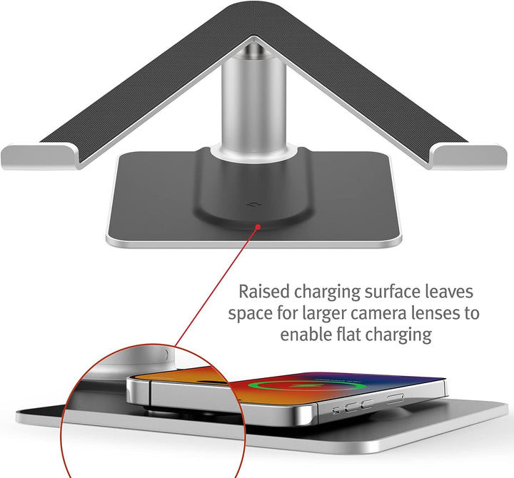 Twelve South | HiRise Pro Stand for MacBook - Silver | TS-12-2211