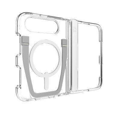 ZAGG | Graphene Crystal Palace iPhone Duo Snap Kickstand Case - Clear | 702322556