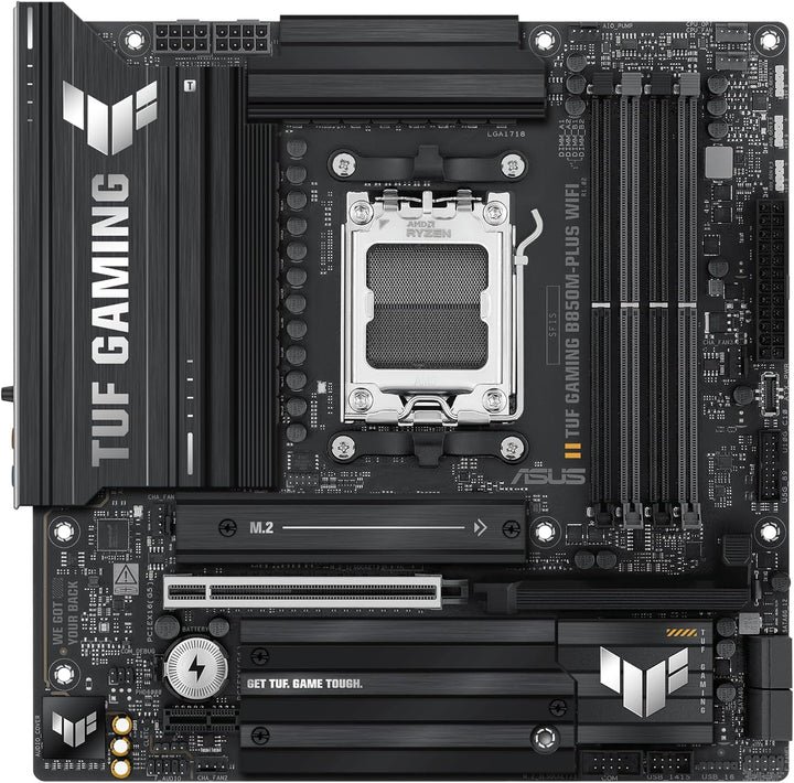 ASUS | Motherboard B850 AM5 192GB DDR5 M-ATX | TUF GAMING B850M-PLUS WIFI