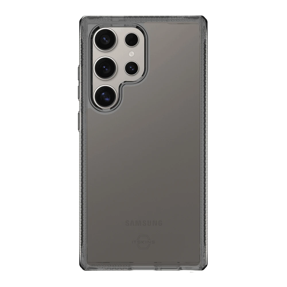 ITSKINS | Spectrum_R Clear Case for Samsung Galaxy S25 Ultra - Smoke | 120-9162