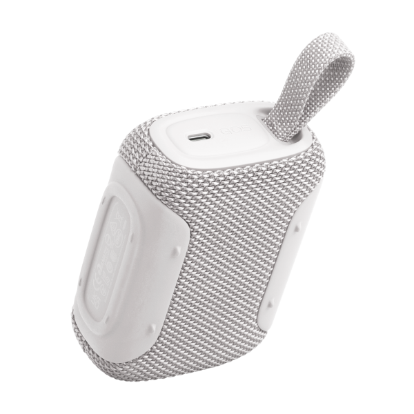 JBL | Go 5 Waterproof Bluetooth Wireless Speaker - White | JBLGO5WHTAM