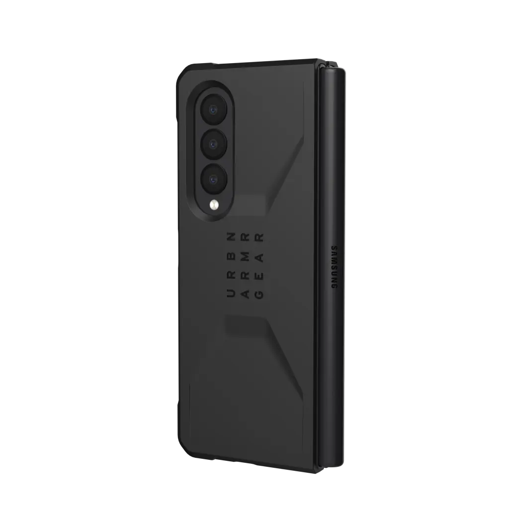 //// UAG | Civilian Rugged Case for Samsung Galaxy Z Fold5 - Black | 120-7031