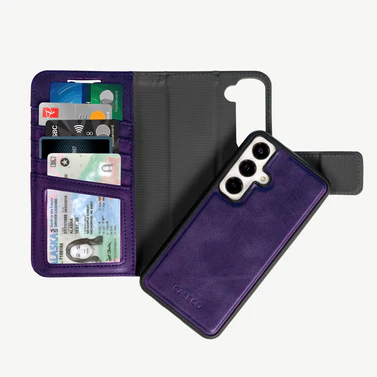 Caseco | 5th Ave MagSafe Wallet Case Samsung Galaxy S23 FE - Purple | C31B7-11