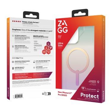 ZAGG GEAR4 | Milan Snap Case iPhone 15 Pro Max - Iridescent | 15-11693