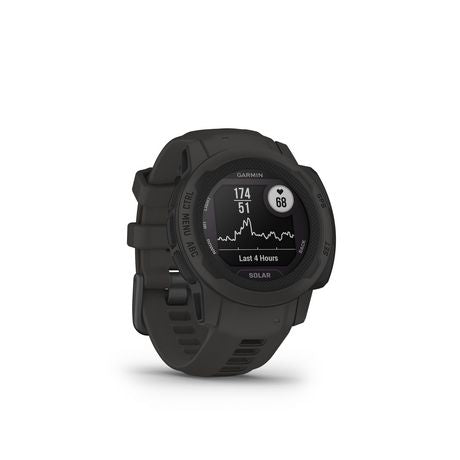 Garmin | Instinct 2S Solar Smartwatch and Fitness Tracker Graphite | 010-02564-10