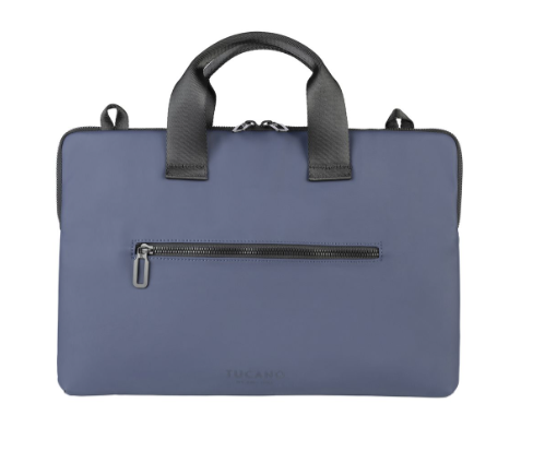 Tucano | Gommo Slim Bag for 15.6in laptops and 16in MacBook Pro - Blue | BSGOM1516-B
