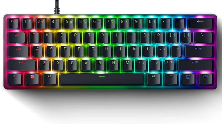Razer | Huntsman Mini Gaming Keyboard - RGB Backlit - Linear - Black | RZ03-03390200-R3M1