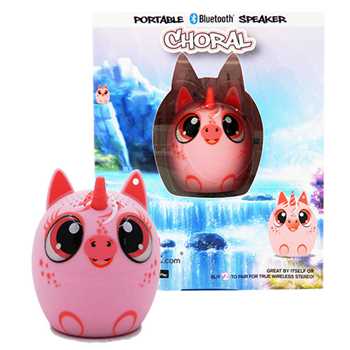 My Audio Pet | Bluetooth Speaker 5.0 - Choral The Coral Unicorn | Map5-Choral