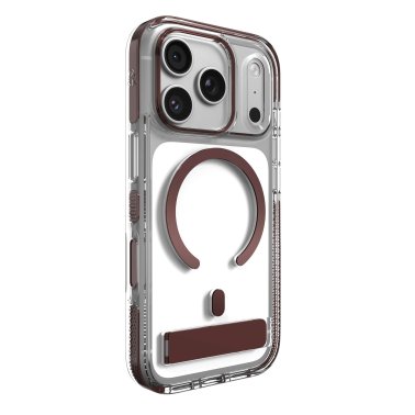 ZAGG | Graphene Santa Cruz Snap iPhone 18 Pro/17 Pro Kickstand Metallic Case - Burnt Copper | 702322321