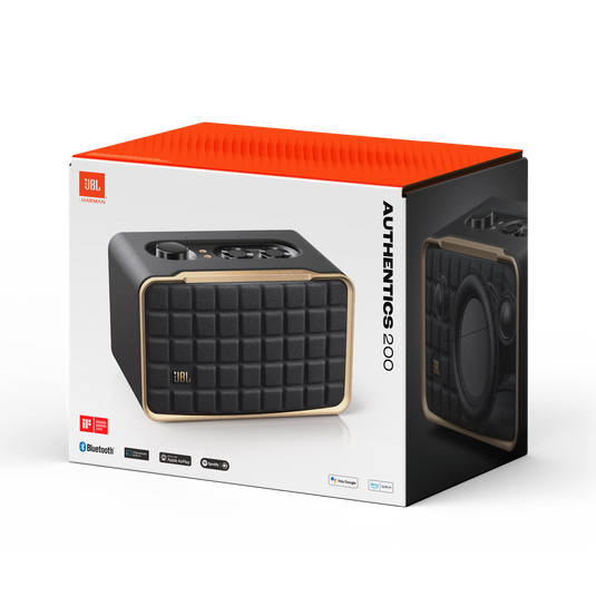 JBL | Authentics 200 - wifi speaker - Black | JBLAUTH200BLKAM