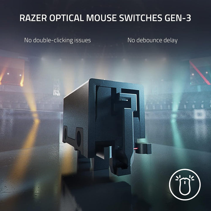 Razer | DeathAdder V3 Focus Pro 30K Optical Wireless Gaming Mouse - Black | RZ01-04630100-R3U1