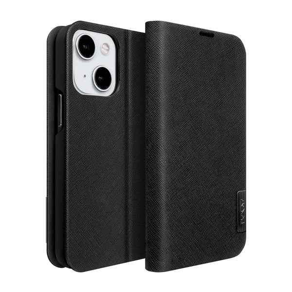 LAUT | PRESTIGE FOLIO for iPhone 15  Plus - Black | L_IP23C_PF_BK