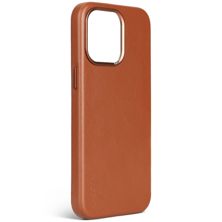 //// Decoded | Leather Backcover for iPhone 15 Pro Max - Tan | DC-D24IPO15PMBC1TN