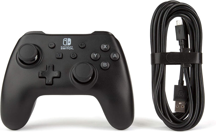 PowerA | Wired Controller for Nintendo Switch - Black Matte | 1511370-01