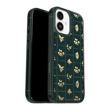 OtterBox | Symmetry w/MagSafe iPhone 17 + Camera Control Case - Golden Bloom | 77-98882