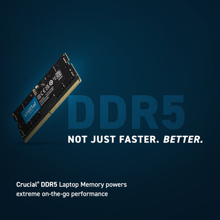 Crucial | RAM 8GB DDR5 SODIMM 5600Mhz | CT8G56C46S5