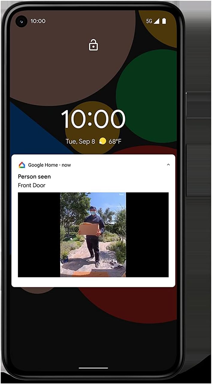 Google | Nest Doorbell Battery Wire-Free Video Doorbell - White | GA01318-CA
