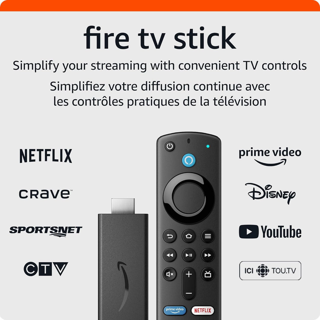 Amazon | Fire TV Stick HD (2024) Media Streamer with Alexa Voice Remote | B0CQN248PX