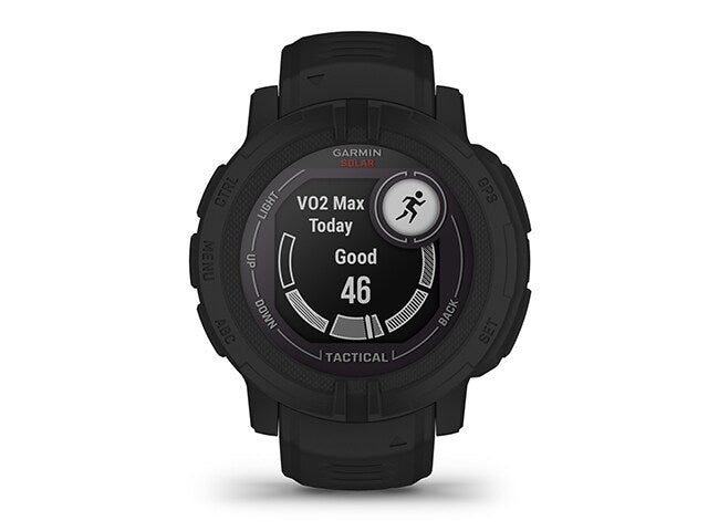 Garmin | Instinct 2 Solar Smartwatch and Fitness Tracker Black | 010-02627-10