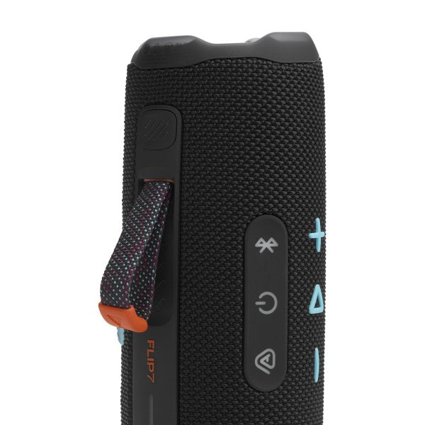JBL | Flip 7 Waterproof Bluetooth Wireless Speaker - Black / Orange | JBLFLIP7BLKOAM