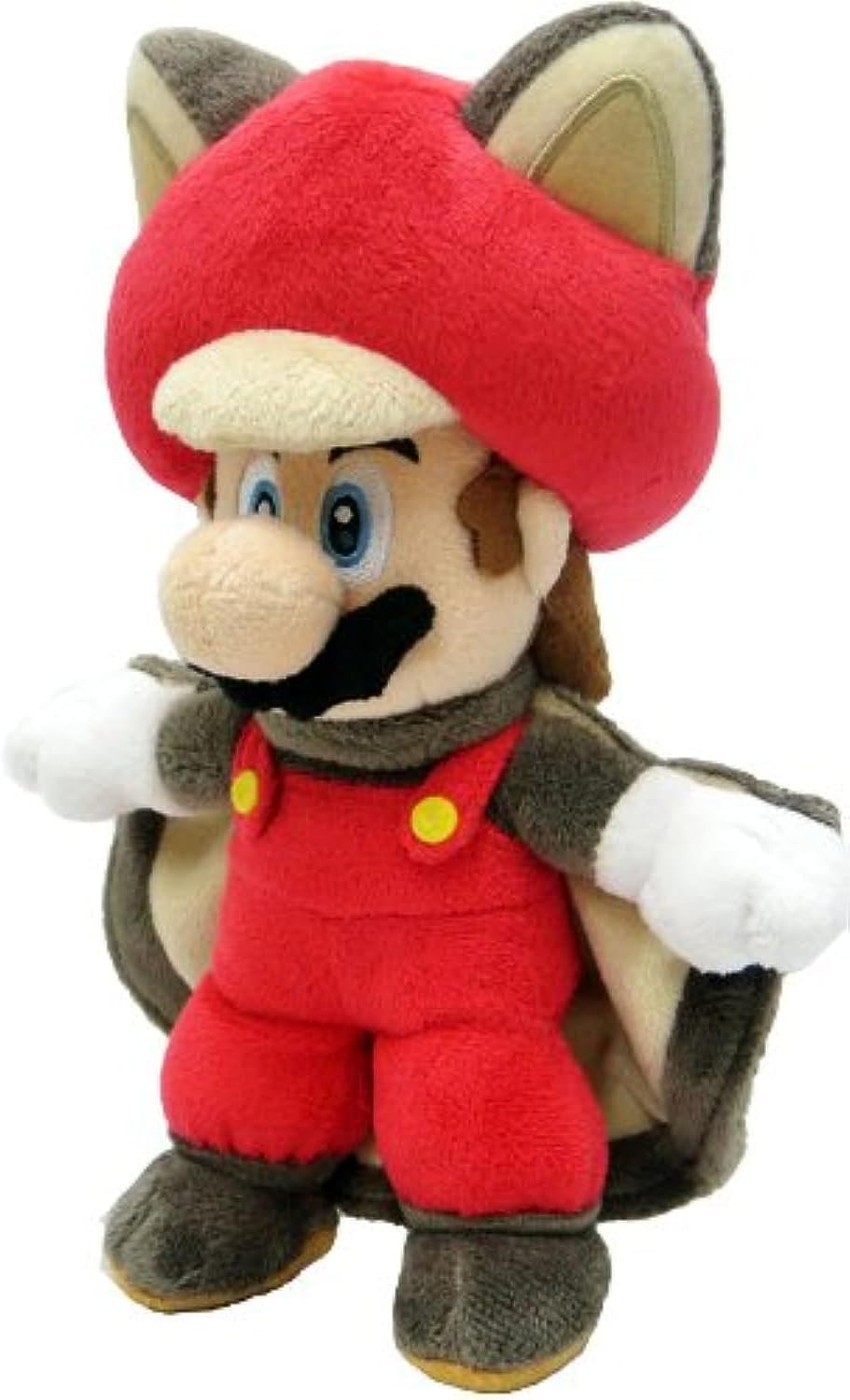 Little Buddy | Flying Squirrel (Musasabi) Mario Official New Super Mario Bros 9" Plush