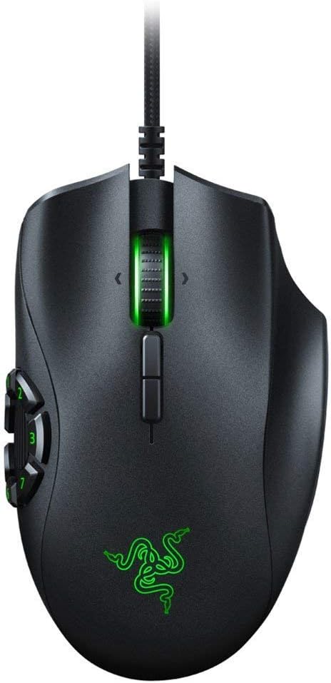 Razer | Gaming Mouse Naga Trinity Multi-Color Wired MMO | RZ01-02410100-R3U1