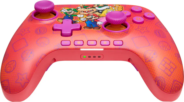 PowerA | Advantage Wireless Controller for Nintendo Switch 2 - Mario and Friends | NSGP0548-01V