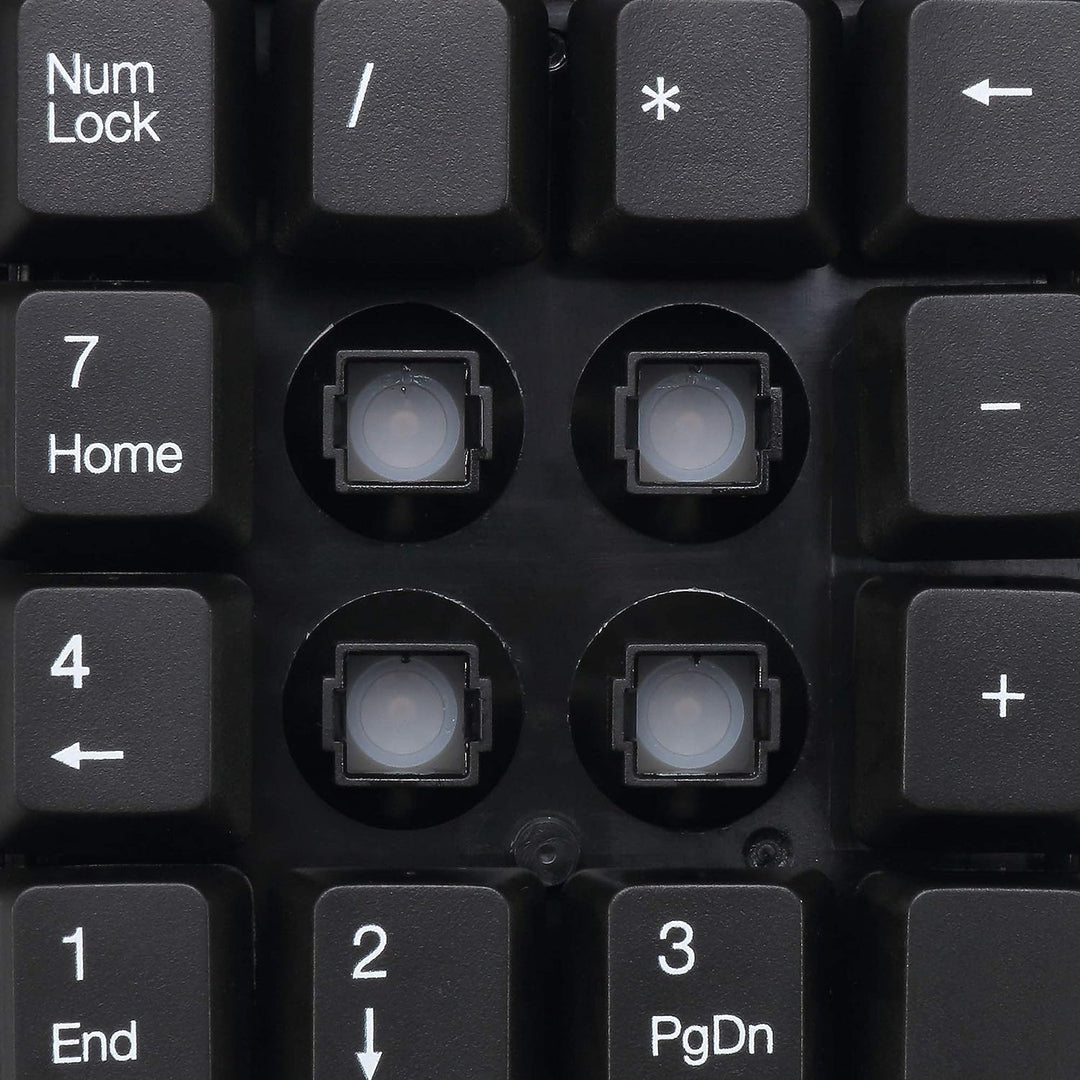 Adesso | Wireless Mechanical Numerical Keypad - Black | WKB-6010UB