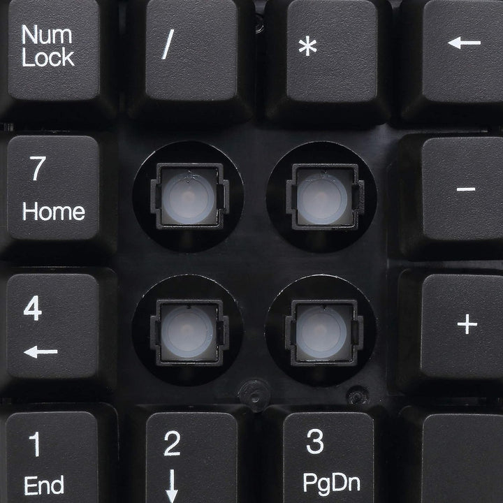 Adesso | Wireless Mechanical Numerical Keypad - Black | WKB-6010UB