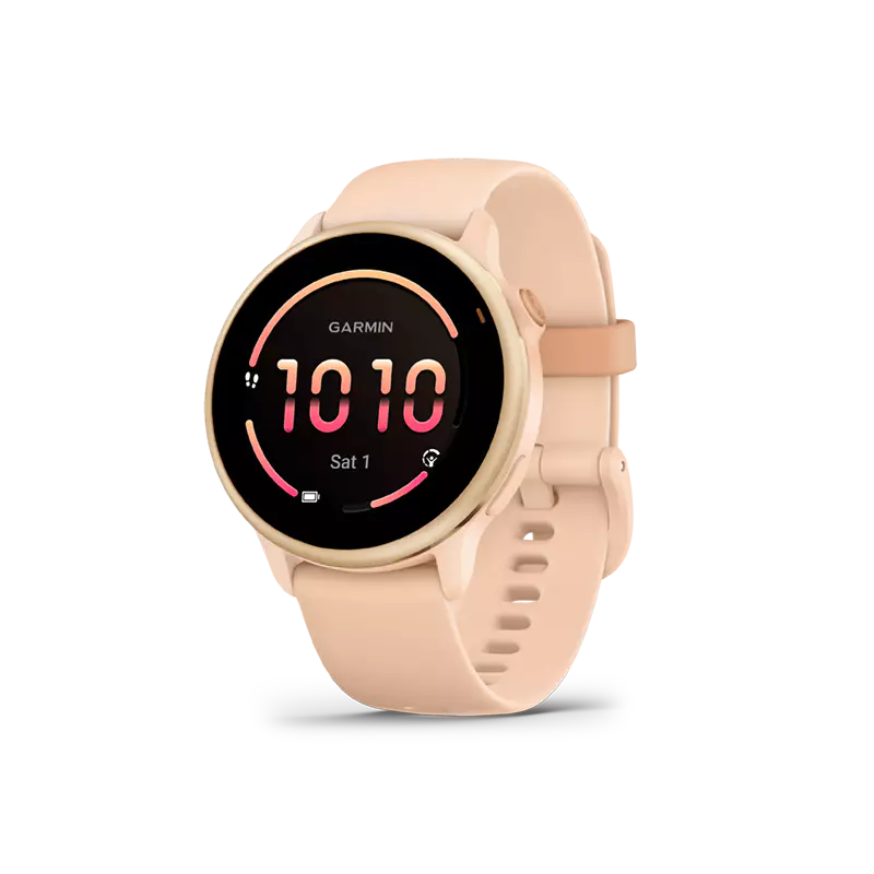 Garmin | vívoactive® 6 GPS Smartwatch and Fitness Tracker - Pink Dawn | CE010-02985-03