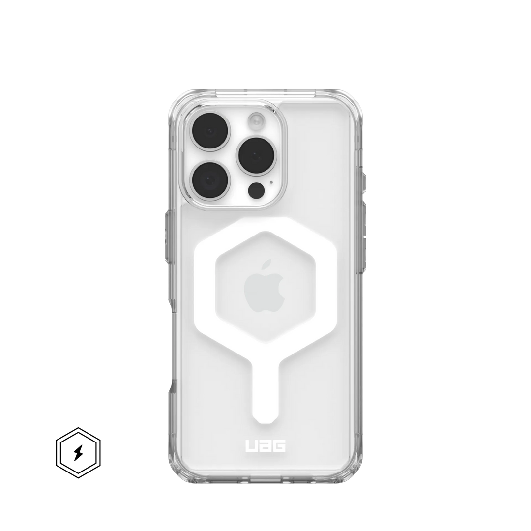 UAG | Plyo MagSafe Rugged Case iPhone 16  - Pro Ice / White | 120-8688
