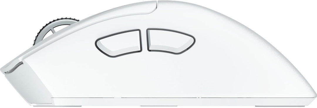 Razer | DeathAdder V4 Pro Lightweight Optical Gaming Mouse with 150 Hour Battery Wireless - White | RZ01-05330200-R3U1