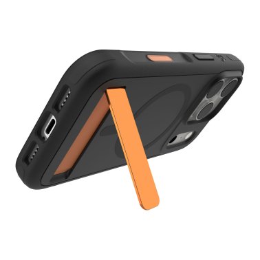ZAGG | Graphene Sedona Snap Kickstand iPhone 17 Pro Case - Flood Black | 702319130