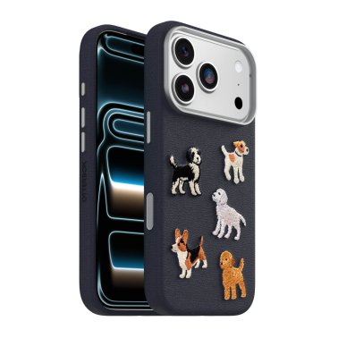 Otterbox | Symmetry Cactus Leather iPhone 18 Pro/17 Pro Embroidery MagSafe Case - Baskerville | 77-001184
