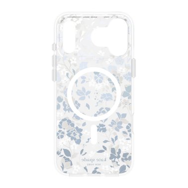Kate Spade | Protective iPhone 17 Pro Max MagSafe Case - Flowerbed Blue | KS057244