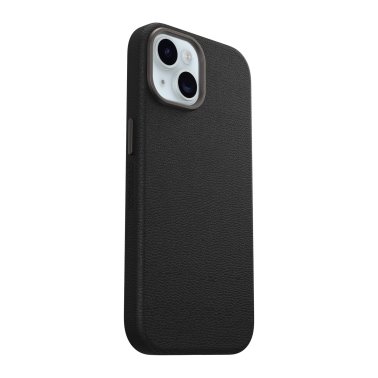 Otterbox | Symmetry Cactus Leather w/MagSafe case  iPhone 15 / 14 / 13 - Black (Noir Ash) | 15-12630