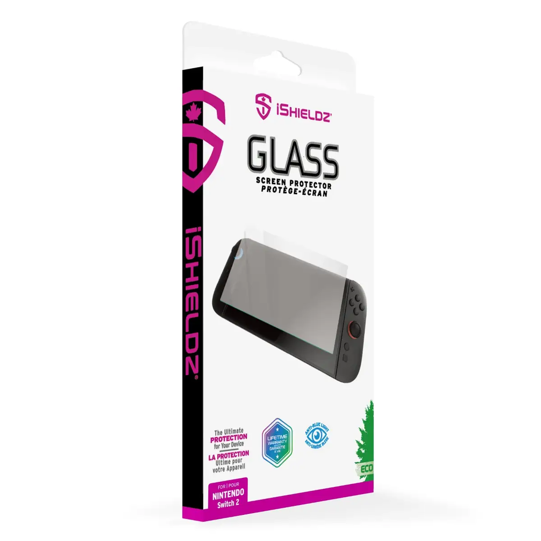 iShieldz | Asahi Glass Screen Protector for Nintendo Switch 2 | IS3SWITCH2