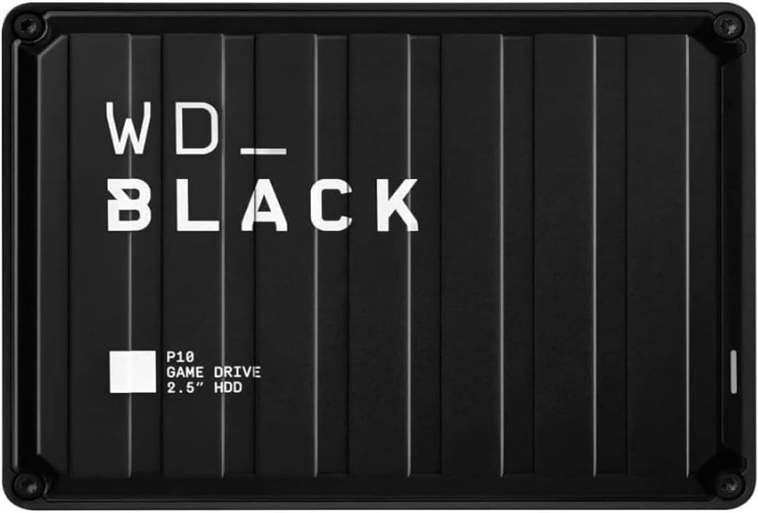 Western Digital | Game Drive  5TB P10 Compatible with PS4, Xbox One, PC, & Mac - Black | WDBA3A0050BBK-WESN