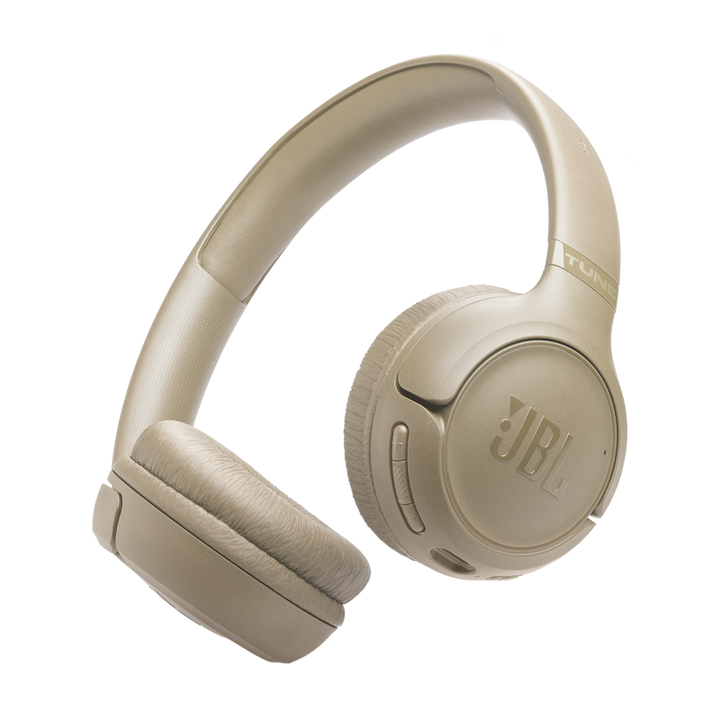 JBL | Tune 530BT Wireless On-Ear Headphones - Beige | JBLT530BTBEGAM
