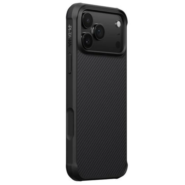 Pitaka | Aramid Pro Guard Case For iPhone 17 Pro Max - Black/Grey | KI1701MGPM
