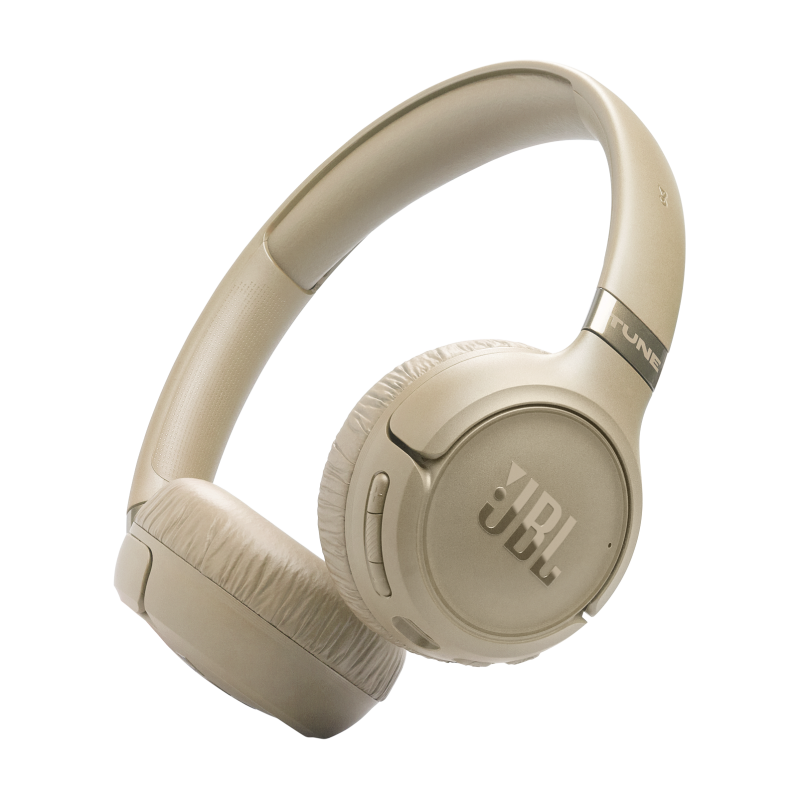 JBL | Tune 680NC Wireless On-ear Noise Cancelling Headphone - Beige | JBLT680NCBEGAM