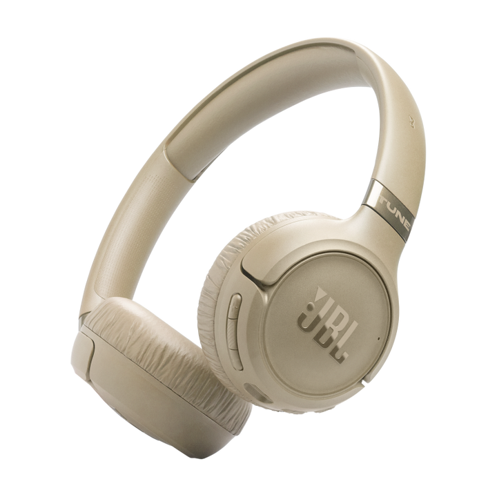 JBL | Tune 680NC Wireless On-ear Noise Cancelling Headphone - Beige | JBLT680NCBEGAM